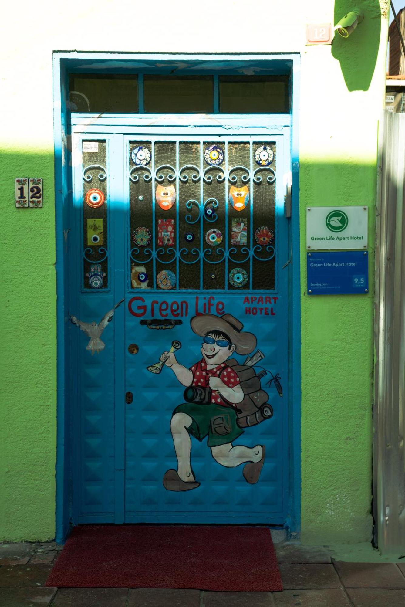 Green Life Apart Hotel Istanboel Buitenkant foto