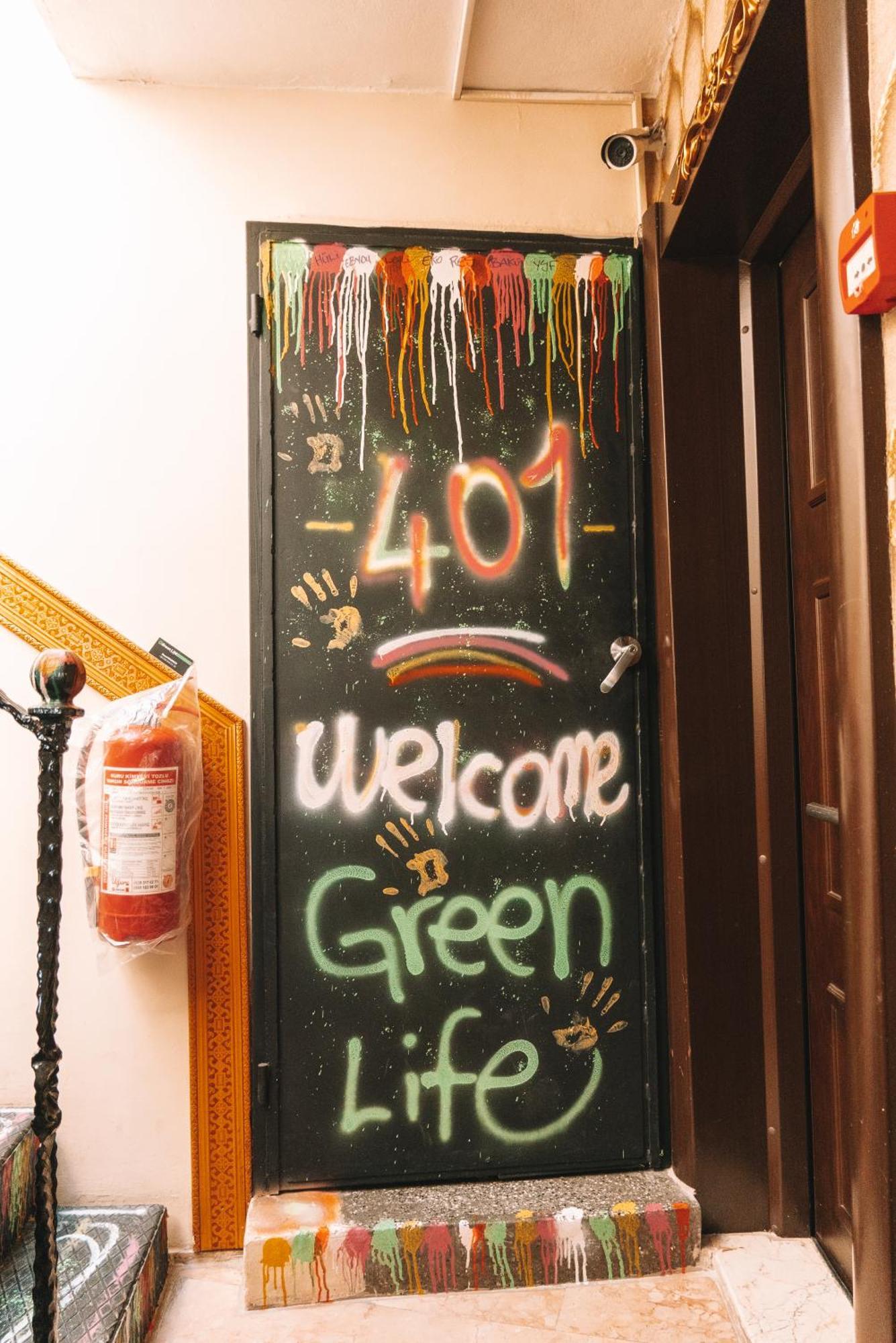 Green Life Apart Hotel Istanboel Buitenkant foto