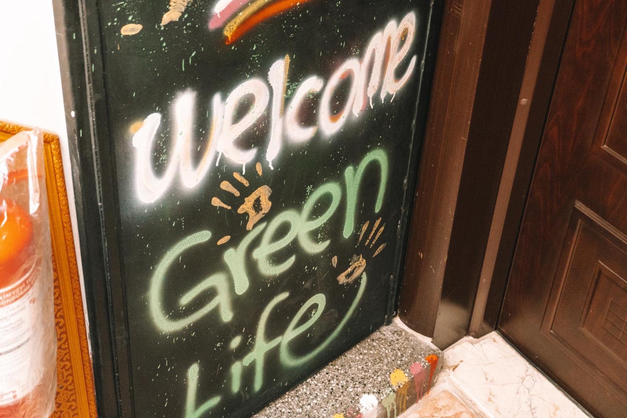 Green Life Apart Hotel Istanboel Buitenkant foto